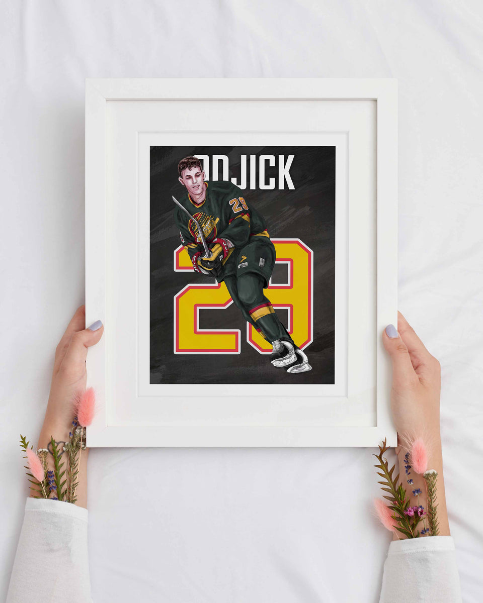  Gino Odjick Poster8 Canvas Art Posters Home Fine