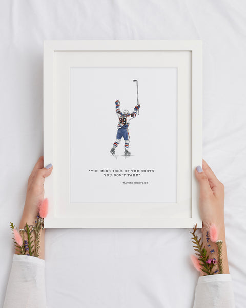 Gretzky QUOTE Print