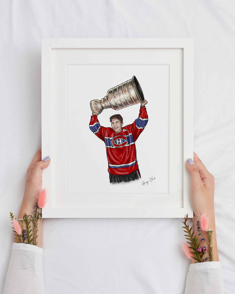 Mats Naslund Montreal Print