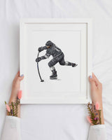 Kopitar behind LA Print