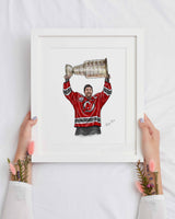 Stevens New Jersey Hockey Print