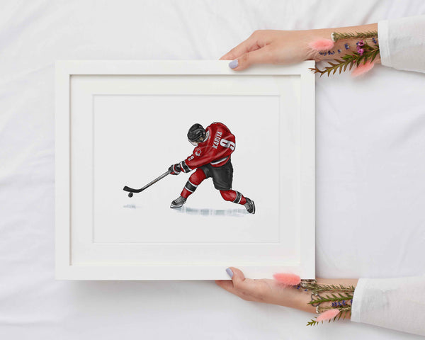 Kariya on Team Canada Print