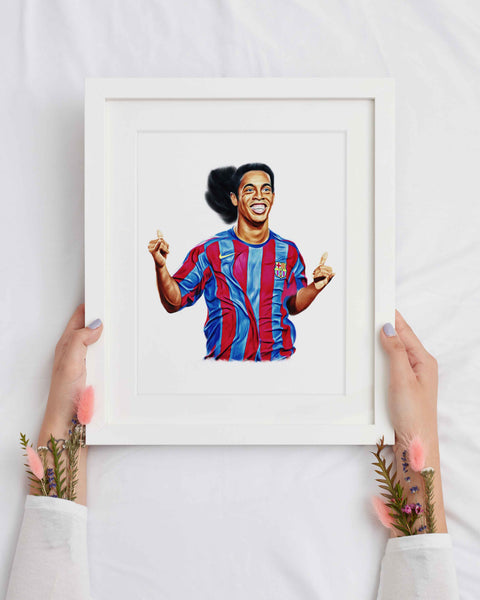 Ronaldinho Print