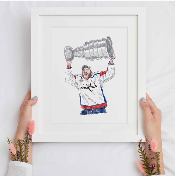 Ovi and the Cup Print