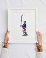 Shesterkin New York Hockey Print