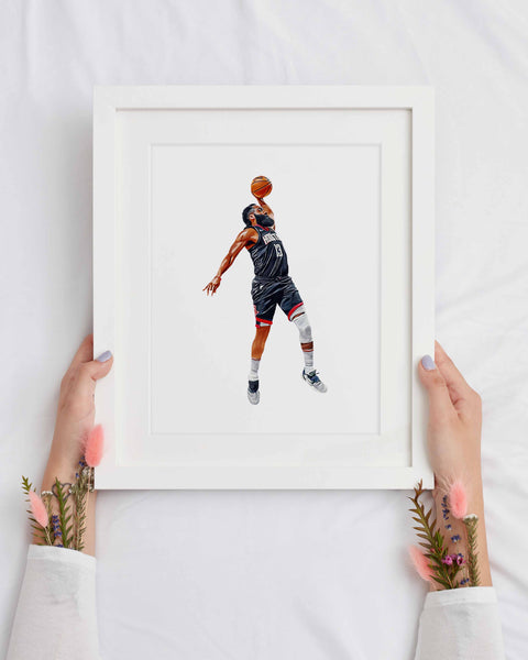 Harden Basketball Print