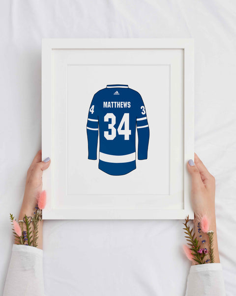 Matthews Jersey Print